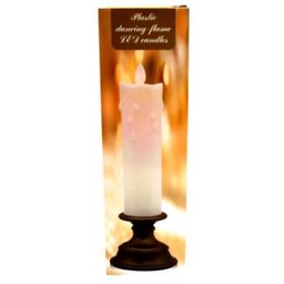 Luminária de Mesa Vela Castiçal Base Dourada Tamanho 23cm - 4