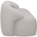 Ver mais imagens de Sofá 4 Lugares Curvo Orgânico com 02 Poltronas para Sala Living 280cm Barolo L06 Bouclê Cinza - Lyam
