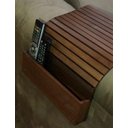 Ver imagem 5 de Esteira Bandeja Porta Controle Braço Sofá Madeira