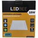 Ver imagem 2 de Luminária LED LEDBee Quadrado De Embutir 22cm 18W Branca