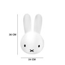 Ver imagem 4 de Luminária Miffy® Cabeça Abajur Infantil Coelho Quarto Decor