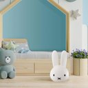 Ver imagem 3 de Luminária Miffy® Cabeça Abajur Infantil Coelho Quarto Decor