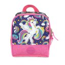 Ver imagem 3 de Mochila Infantil com Rodinhas e Lancheira Unicórnio Up4You - Azul