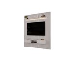 Ver imagem 5 de Painel Ripado para TV até 60 Polegadas com LED MDF 223cmx240cm Trento