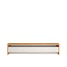 Rack Colonia Cinamomo com Offwhite Fosco 2,20 M - 3