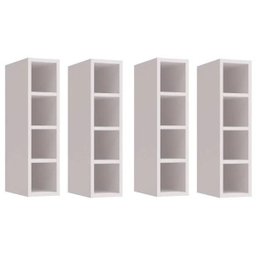 Garrafeiro Adega Nicho MDF Bp Porta Garrafas Branco - 3