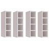 Garrafeiro Adega Nicho MDF Bp Porta Garrafas Branco - 3