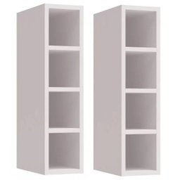 Garrafeiro Adega Nicho MDF Bp Porta Garrafas Branco - 2