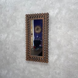 Espelho Decorativo Moldura Corpo Inteiro Palermo 40x110 - 3