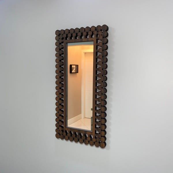 Espelho Decorativo Moldura Corpo Inteiro Palermo 40x110 - 6