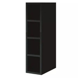 Garrafeiro Adega Nicho Mdf Bp Porta Garrafas Preto - 1