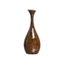 Ver imagem 1 de Vaso de Cerâmica Marrom para Decoração de Sala Vanguard Petra 35,5x13x8 cm