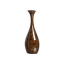 Ver imagem 2 de Vaso de Cerâmica Marrom para Decoração de Sala Vanguard Petra 35,5x13x8 cm