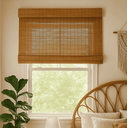 Ver imagem 1 de Persiana Pronta Rolo Bambu120larg X 140alt