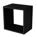 Ver imagem 1 de Nicho Decorativo Quadrado 31x31x15 Preto
