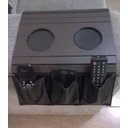 Ver imagem 4 de Esteira Bandeja Sofá Com Porta Copo E Controle Tabaco