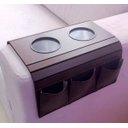 Ver imagem 3 de Esteira Bandeja Sofá Com Porta Copo E Controle Tabaco