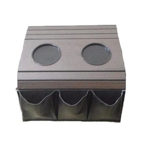 Esteira Bandeja Sofá Com Porta Copo E Controle Tabaco