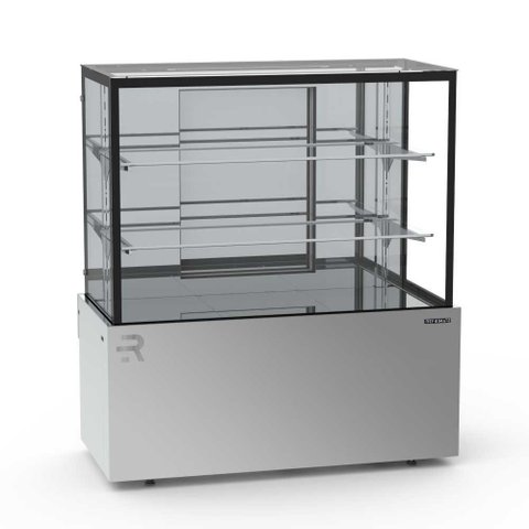 Vitrine Confeitaria Seca Vanguard Top 1,10 Metros Inox Cvts1100 220v - Refrimate