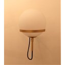 Ver imagem 6 de Arandela Nórdica Jabuticaba Dourada Para Hall de Entrada Sala Quarto Cabeceira de Cama