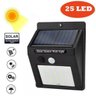 Luminária Solar Parede 25 LEDs Externa - 2