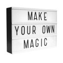 Ver imagem 1 de Luminária Cinema Light Box Decorativa 23cm - Preto