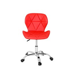 Cadeira de Escritório com Base Giratória Estofada Slim Vegas - 1