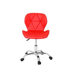 Cadeira de Escritório com Base Giratória Estofada Slim Vegas