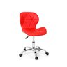 Cadeira de Escritório com Base Giratória Estofada Slim Vegas - 7