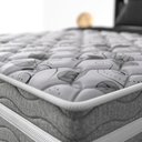 Ver imagem 2 de Cama Box + Cabeceira Suede Preto Mais Colchão Macio Casal - Probel