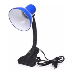 Luminária com Garra Articulavel de Mesa Presilha