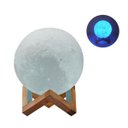 Ver imagem 6 de Luminária 3D Lua Cheia 15cm Usb Touch