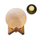 Ver imagem 7 de Luminária 3D Lua Cheia 15cm Usb Touch