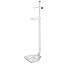 Ver imagem 1 de Dispenser Pedestal com Pedal Álcool em Gel e Sabonete Líquido