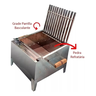 Churrasqueira Inox Mini Parrilla - 3
