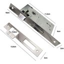 Ver imagem 3 de Porta Lisa Desmontada Completa Bat 16cm C/ Guarnição - 210x82