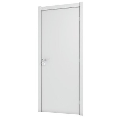 Porta Lisa Desmontada Completa Bat 16cm C/ Guarnição - 210x82