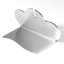 Ver imagem 2 de Apoio de Talheres de Mesa - Chápeu do Chef - Inox Escovado