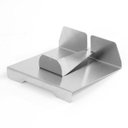 Ver imagem 2 de Porta Guardanapo de Mesa com Peso Móvel - Inox Polido