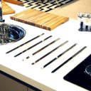 Ver imagem 1 de Kit 6 Un Barra de Apoio Utensílios Pia/Cozinha-50 Cm Inox Polido