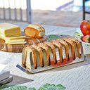 Ver imagem 1 de Suporte de Pães e Torradas de Mesa - 8 Fatias - Inox Polido