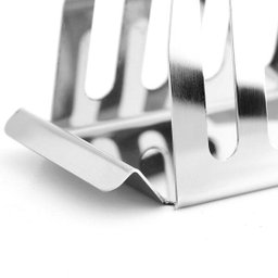 Suporte de Pães e Torradas de Mesa - 8 Fatias - Inox Polido - 3