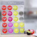 Ver imagem 1 de Suporte Porta Capsulas - Dolce Gusto -20 Cáps - Inox Escovado