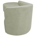 Ver imagem 5 de Kit Sofá Curvo França 200cm L.e e 2 Poltronas Luiza Max Conforto, Bouclé Verde Oliva