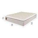 Ver imagem 4 de Colchão Queen Prorelax Size 158x198x36 Látex Firm Molas Ensacadas Pillow Top com Látex - Cinza