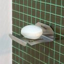 Ver imagem 1 de Suporte para sabonete em Inox sem parafuso - Escovado/Polido