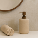 Ver imagem 2 de Dispenser Porta-sabonete Líquido Bege