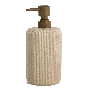 Dispenser Porta-sabonete Líquido Bege