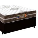 Ver imagem 4 de Cama Box Baú Casal Sintético Colchão Molas Ensacadas Colchões 138cm Suporta até 120 Kg por
