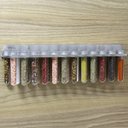 Ver imagem 1 de Suporte De Temperos e Ervas de Parede - 25 tubetes - Inox
